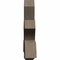 Ekena Millwork Davenport Rough Sawn Timber Gable Bracket, Douglas Fir, 48"W x 32"H x 6"D x 6"F, 16/12 Pitch GBW048X32X0606DAV00RDF - alternate 5